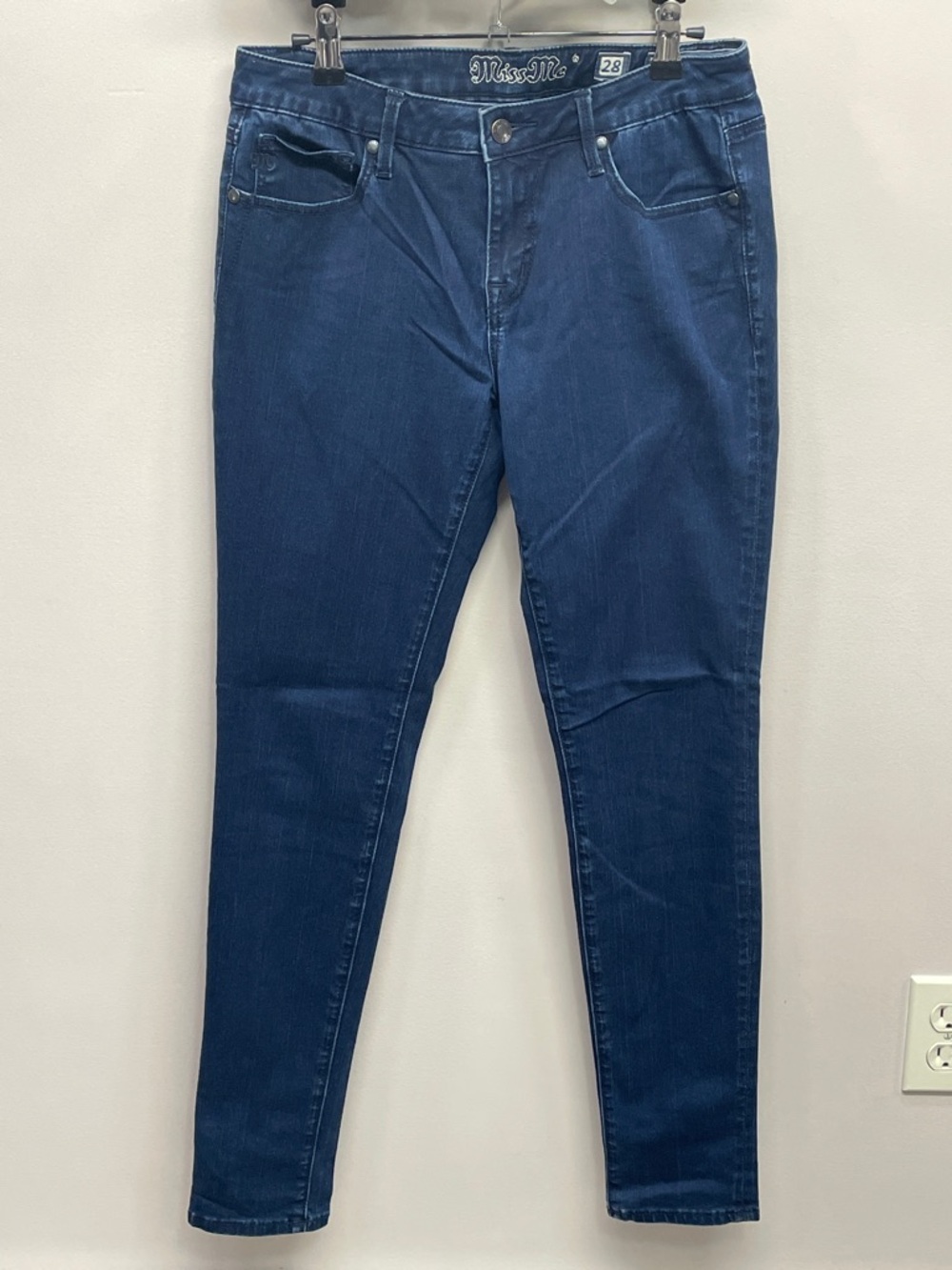 Miss Me Mid Rise Super Skinny Denim Jeans 28